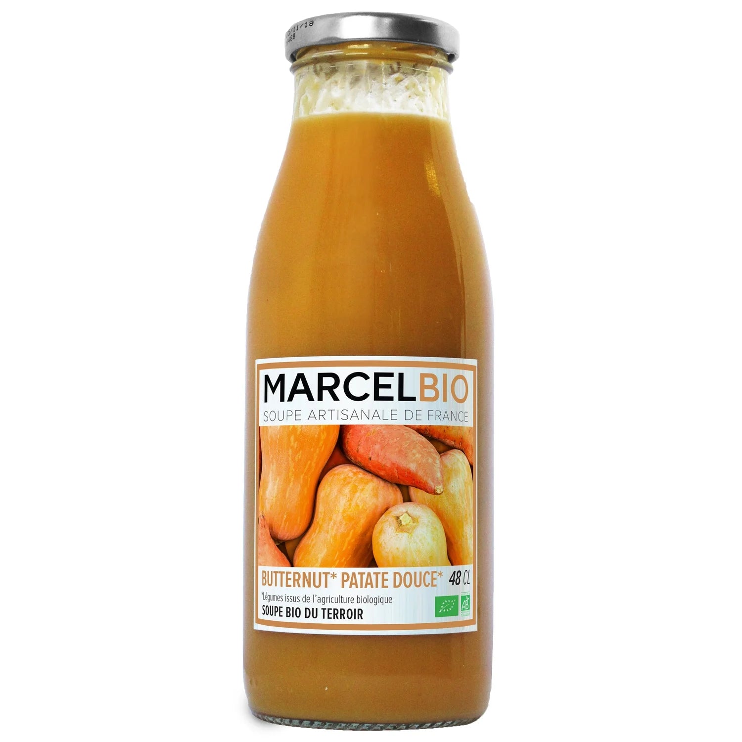 Soupe Butternut & Patate Douce MARCEL BIO 48 cl
