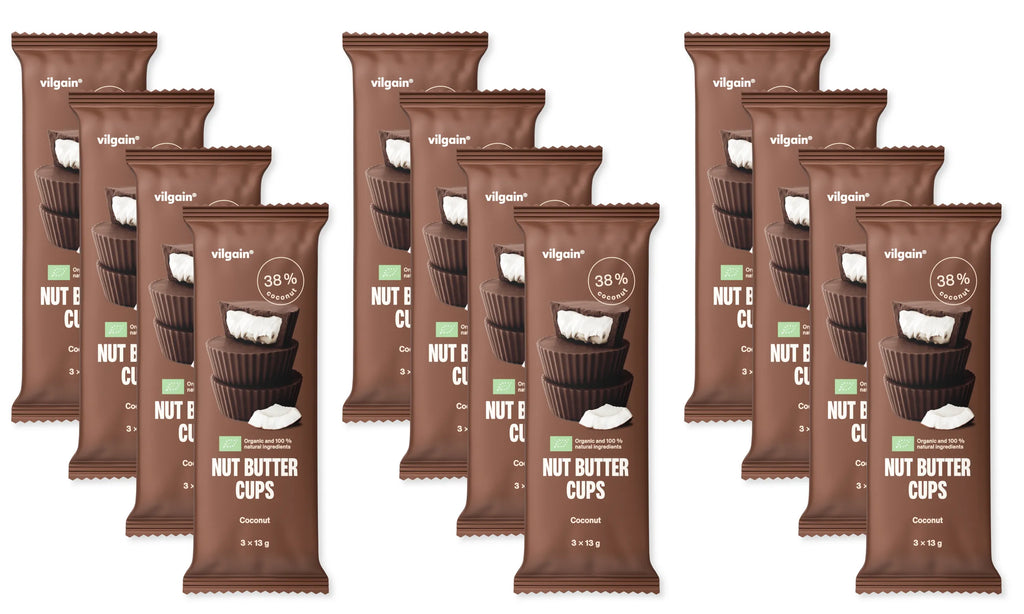 Bouchée Chocolat & Coco bio et vegan VILGAIN 3x13 g