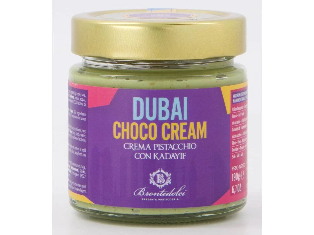 Crème Dubai Choco Cream BRONTEDOLCI 190 g