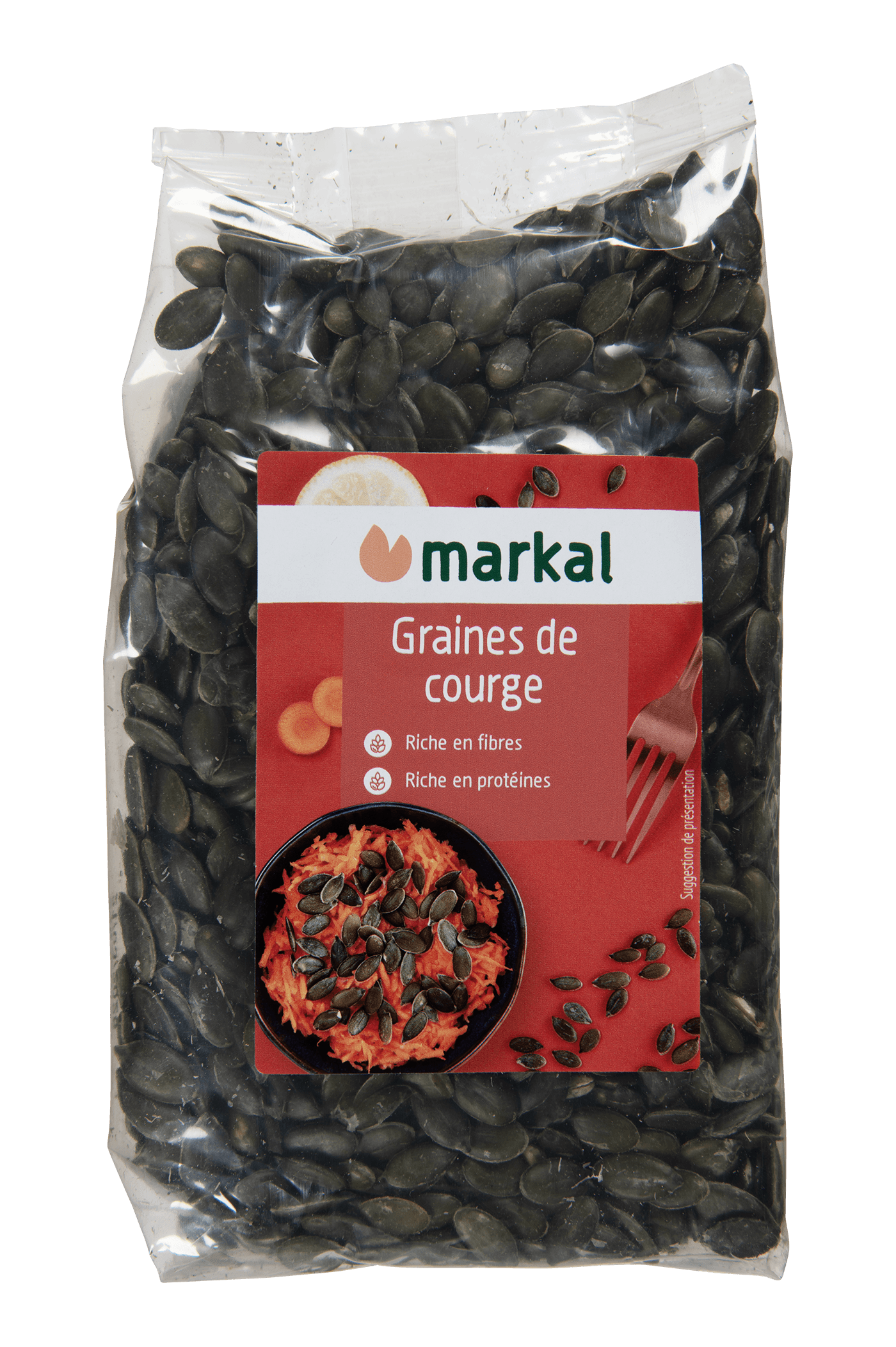 Graines de courge bio MARKAL 250 g