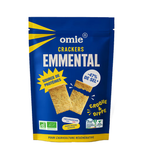 Promo Crackers Emmental bio OMIE 100 g
