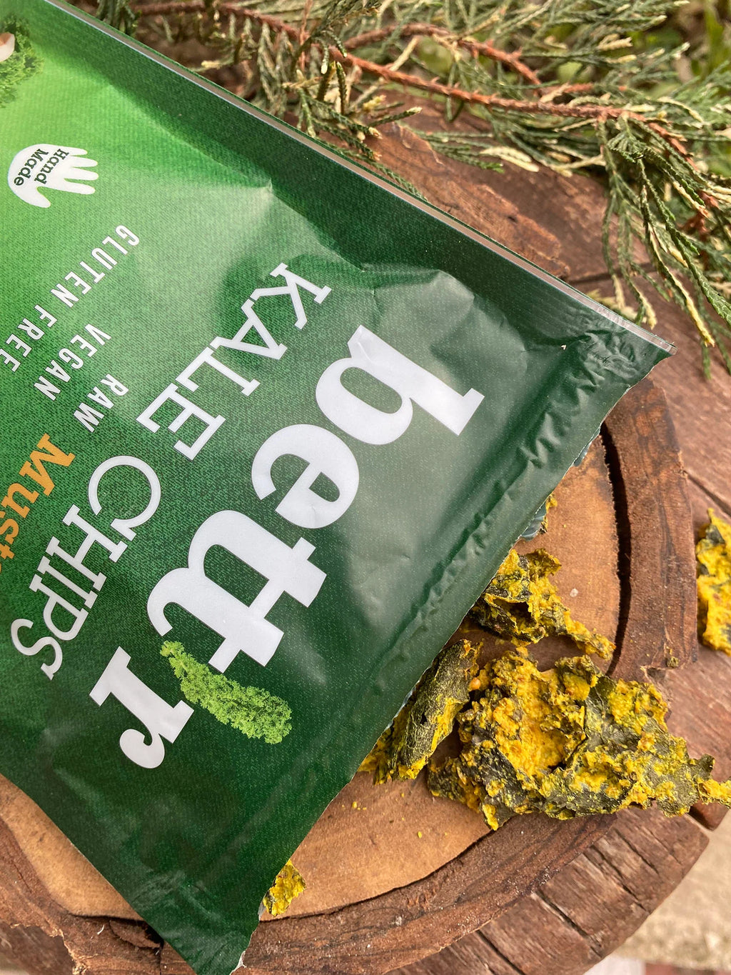 Chips de Chou kale goût moutarde bio BETT'R 30 g