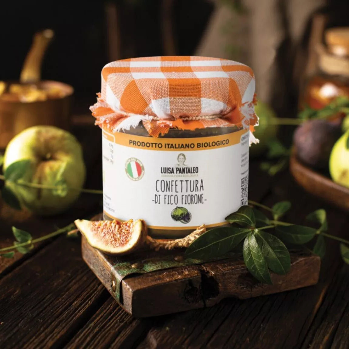 Confiture de figues bio LUISA PANTALEO 230 g