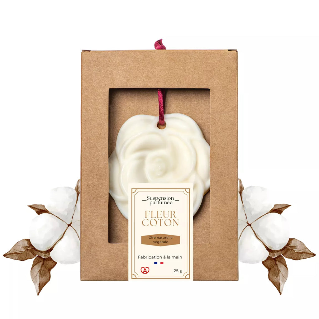 Cire parfumée à suspendre Fleur de Coton - 25 g