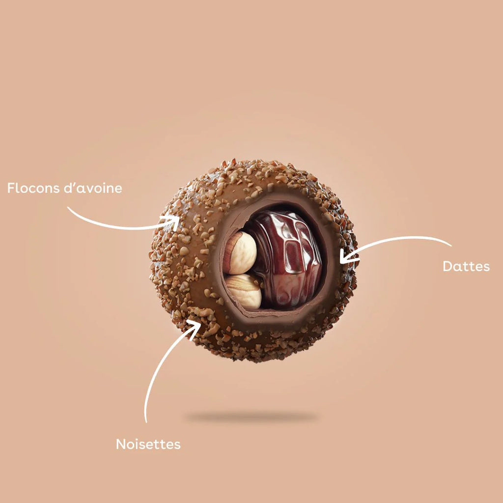 Energy Balls Noisette bio & vegan MONKA 54 g (3x18g)