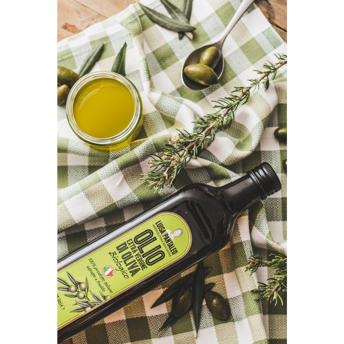 Huile d'Olive extra-vierge bio LUISA PANTALEO 75 cl