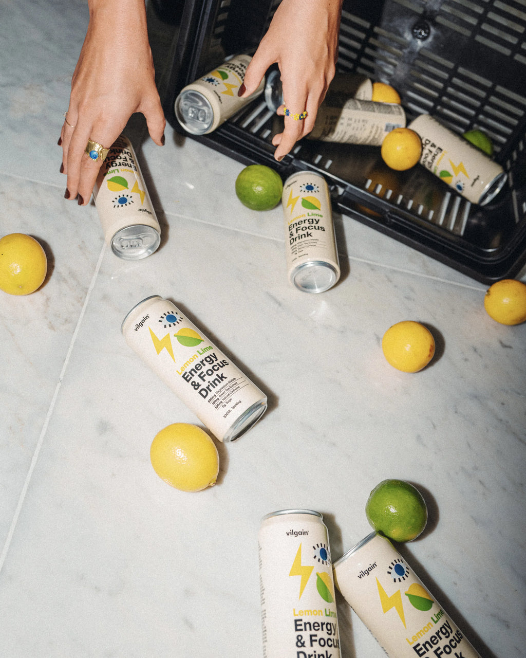 Energy Drink Lemon Lime non bio VILGAIN 330 ml