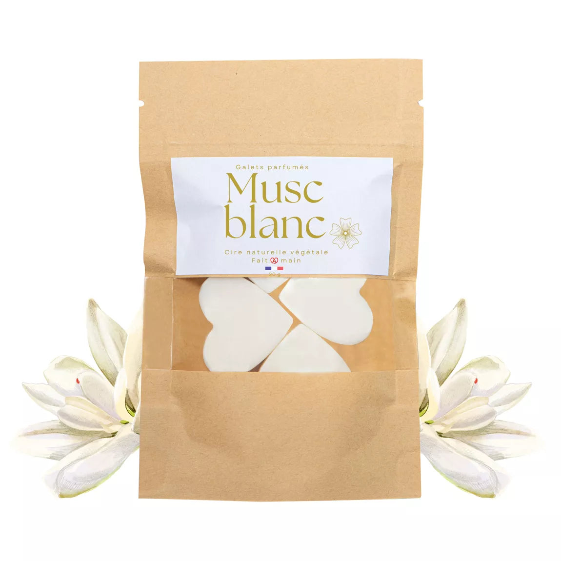 Fondants Parfumés Musc Blanc - sachet 20 g