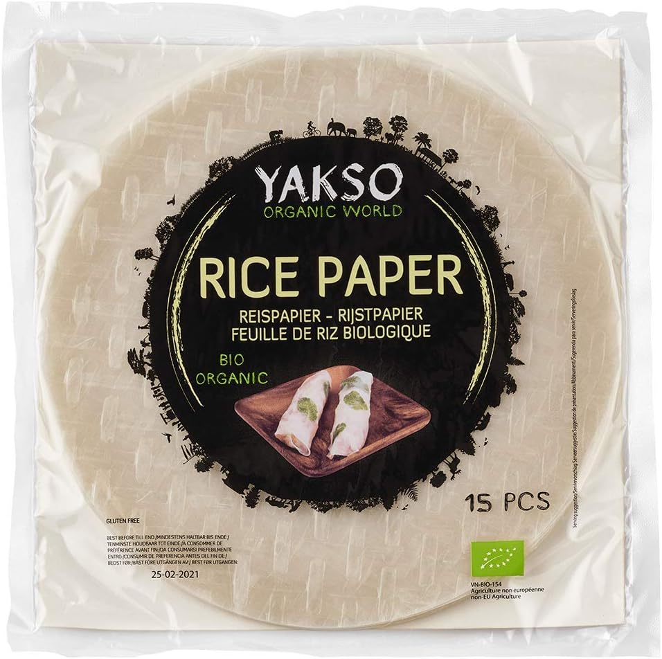 Feuille de Riz bio YAKSO 150 g (15 pcs)