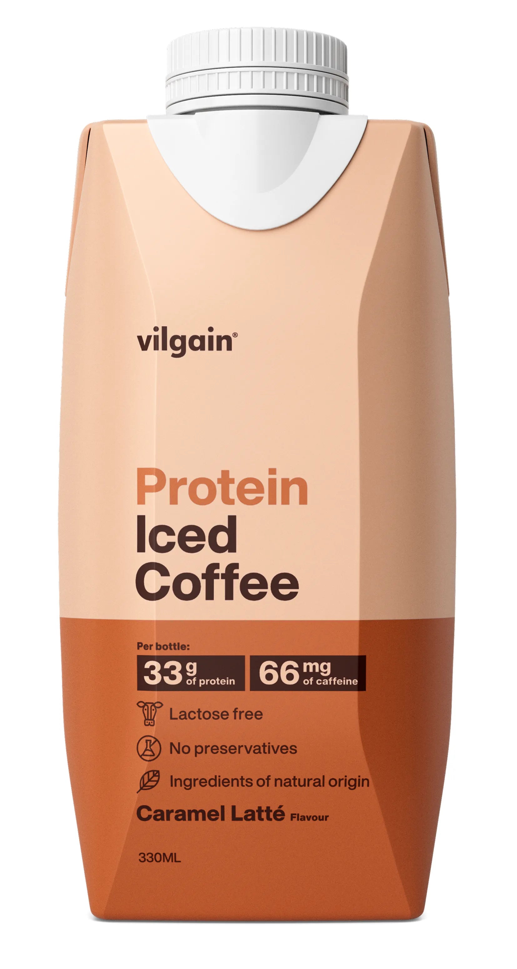 Protein Iced Coffee - Caramel Latté VILGAIN 33 cl