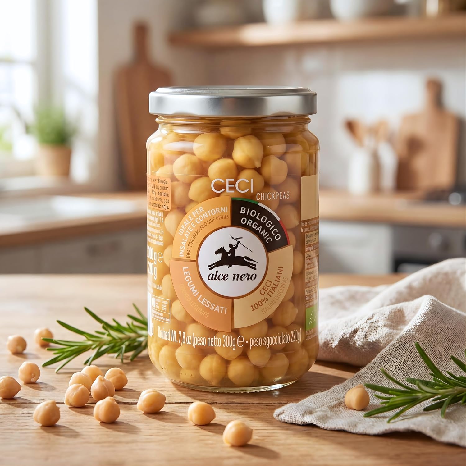 Pois Chiche bio ALCE NERO 300 g