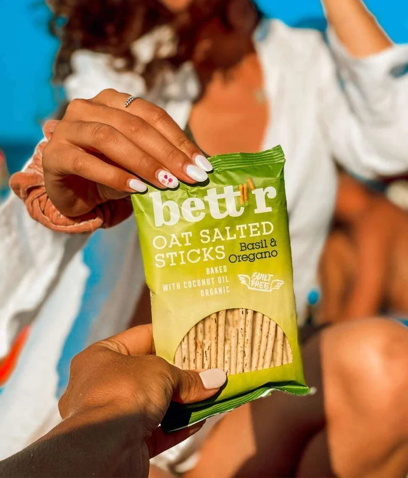 Sticks d'Avoine Basilic et Origan bio BETT'R 50 g