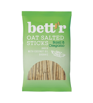 Promo Sticks d'Avoine Basilic et Origan bio BETT'R 50 g