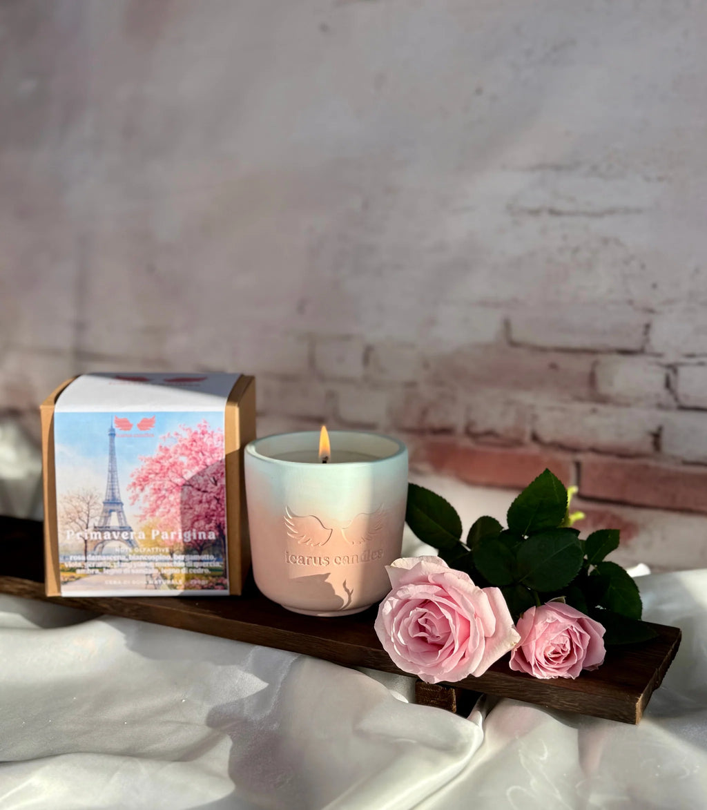 Bougie senteur "Printemps Parisien" ICARUS CANDLES