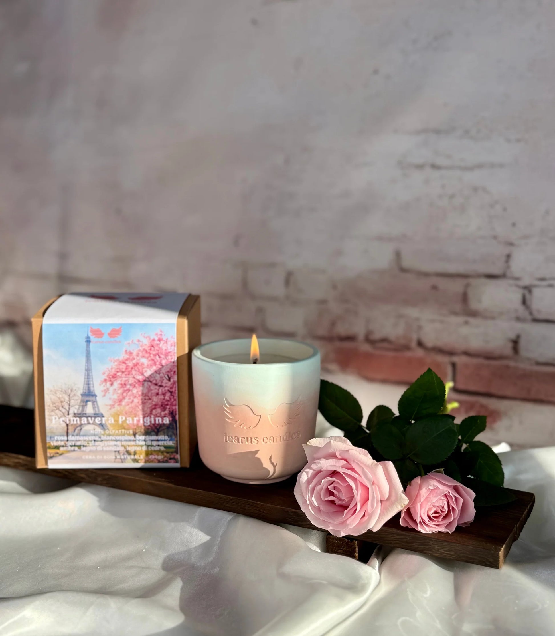 Bougie senteur "Printemps Parisien" ICARUS CANDLES