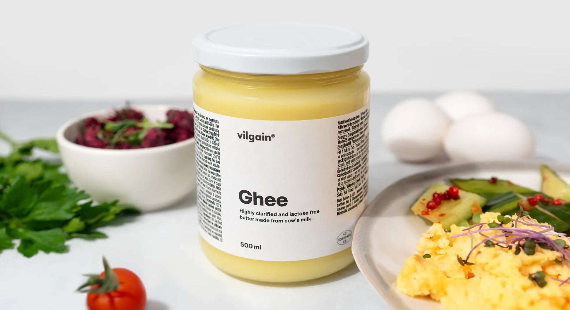 Ghee (beurre clarifié) VILGAIN 330 ml