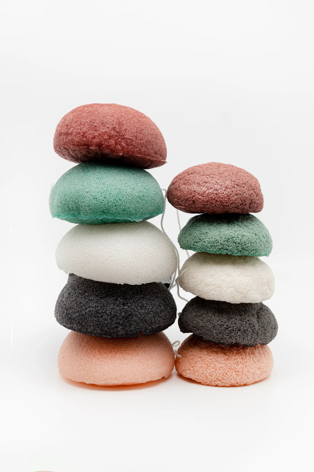 Eponge Konjac Rose + 1 blanche offerte