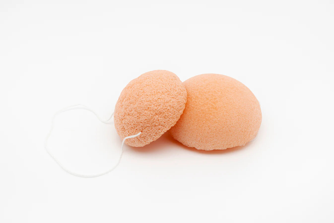 Eponge Konjac Rose + 1 blanche offerte