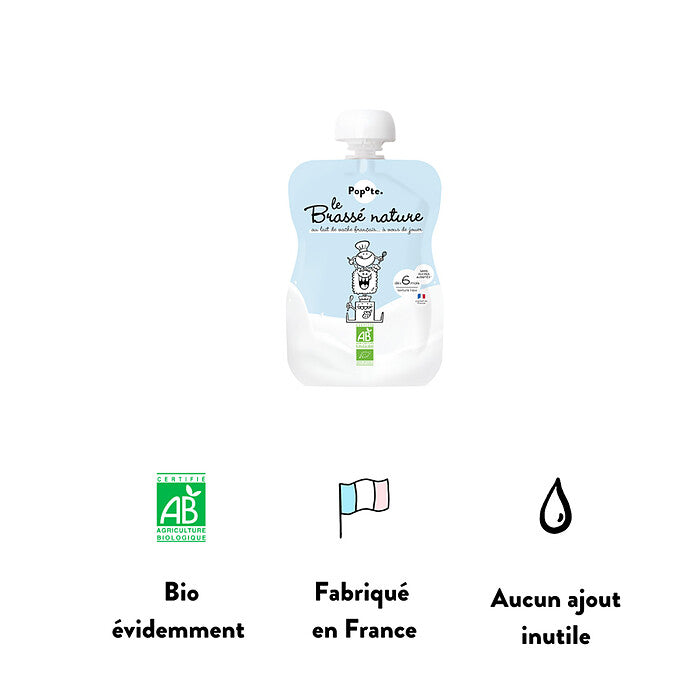 Gourde Brassé Nature bio POPOTE 100 g