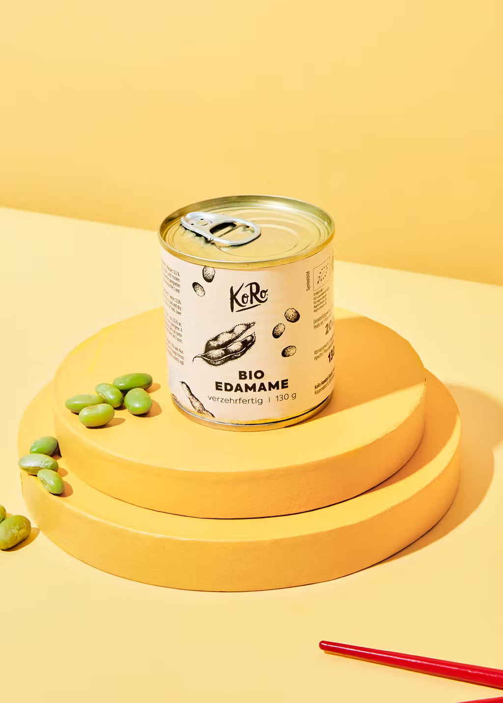 Fèves edamame en conserve bio KORO 130 g
