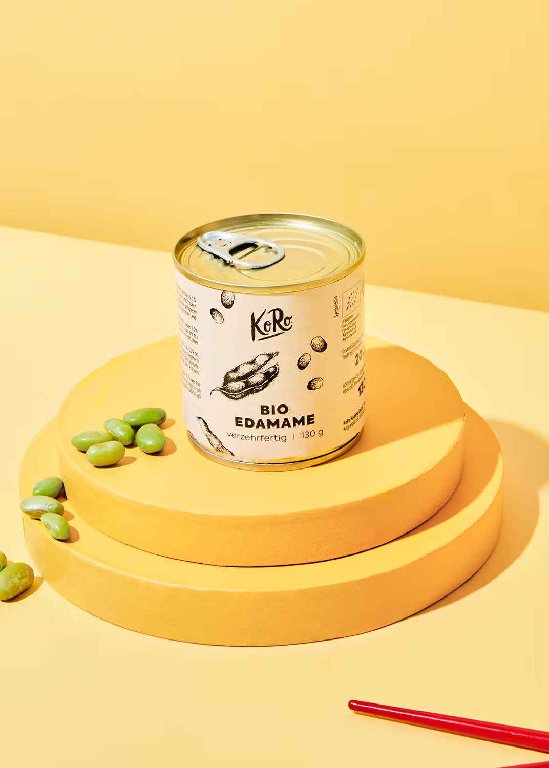 Fèves edamame en conserve bio KORO 130 g