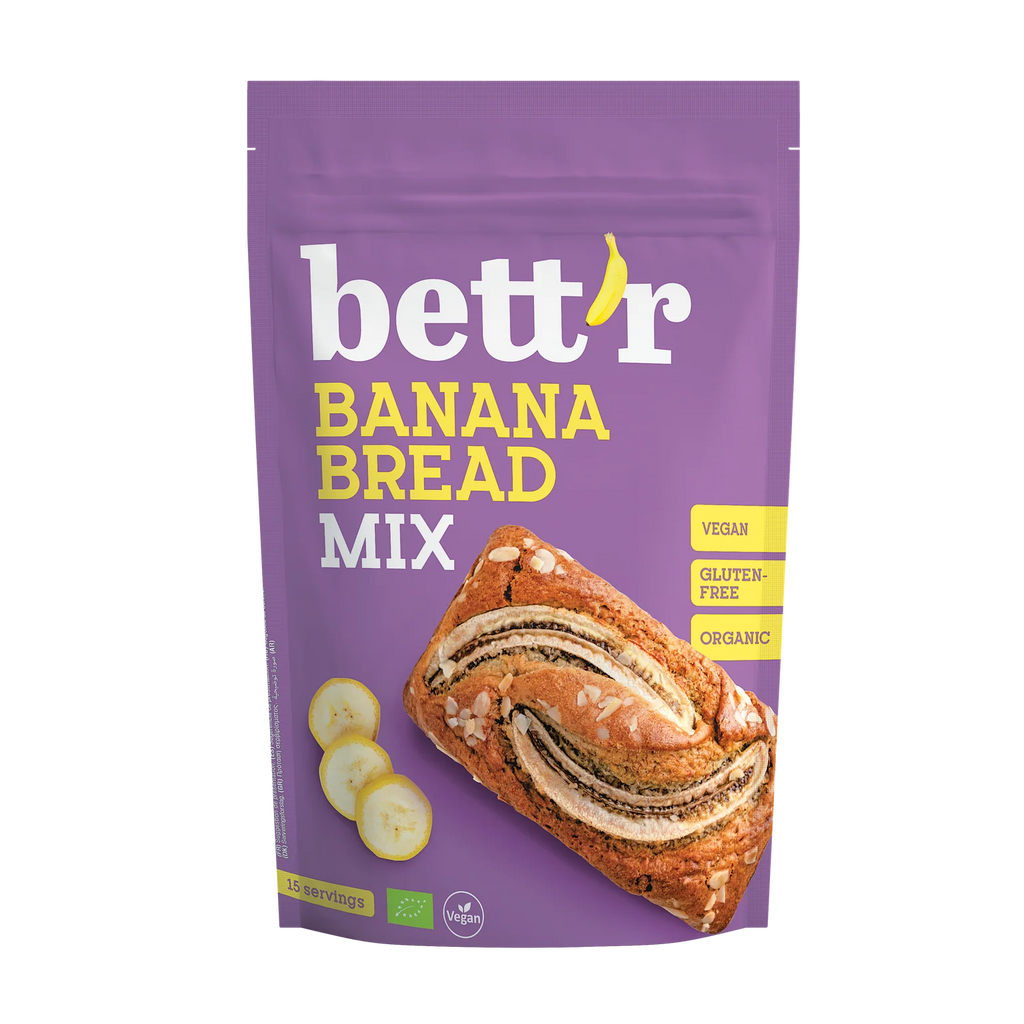 Préparation pour Banana Bread bio et sans gluten BETT'R 300 g