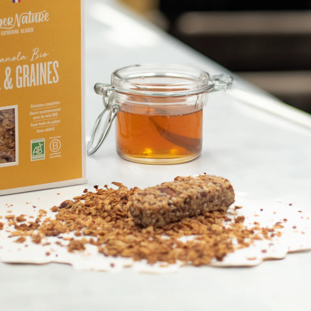 Barre Granola Miel & Graines bio SUPERNATURE 35 g