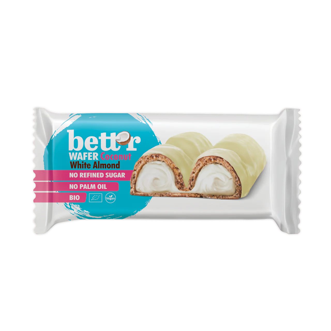 Wafer fourré Coco bio et vegan BETT'R 33 g