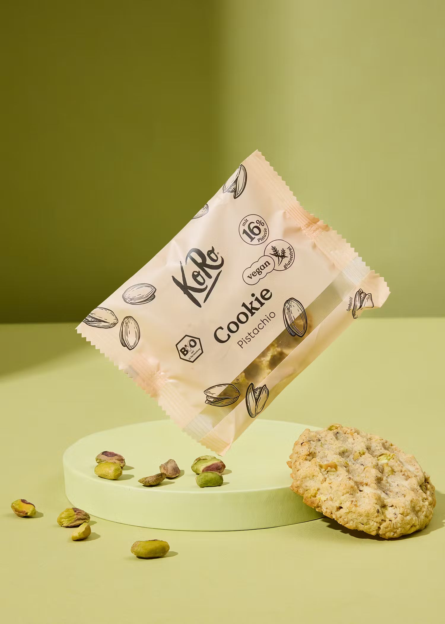 Cookie vegan pistache (16%) bio KORO 50g