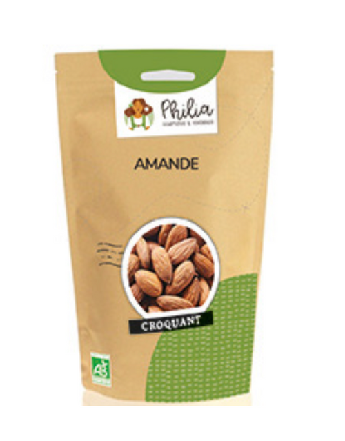 Amandes bio PHILIA 250 g