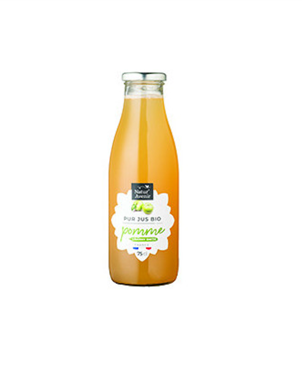 Jus de Pomme Granny Smith bio NATUR'AVENIR 75 cl