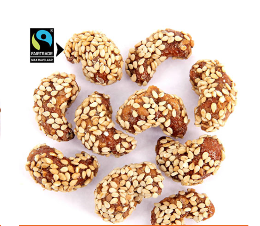 Sachet Cajou Sésame Miel bio HAPPY HOURS 115 g