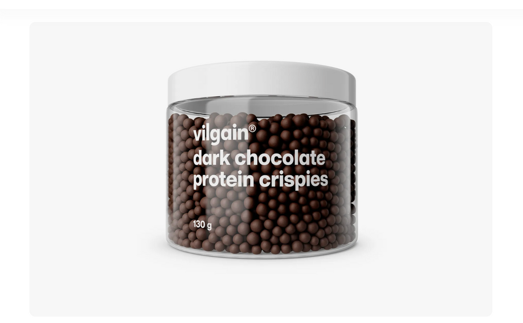 Crispies Protéinés au Chocolat Noir VILGAIN 130 g