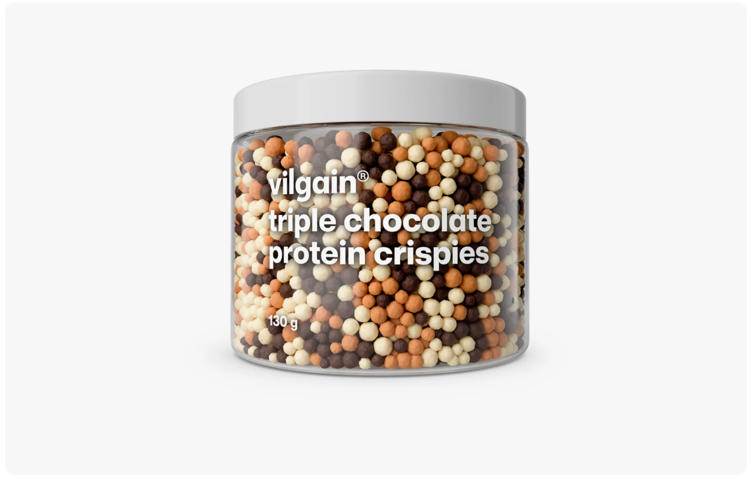 Crispies Protéinés aux 3 Chocolats VILGAIN 130 g