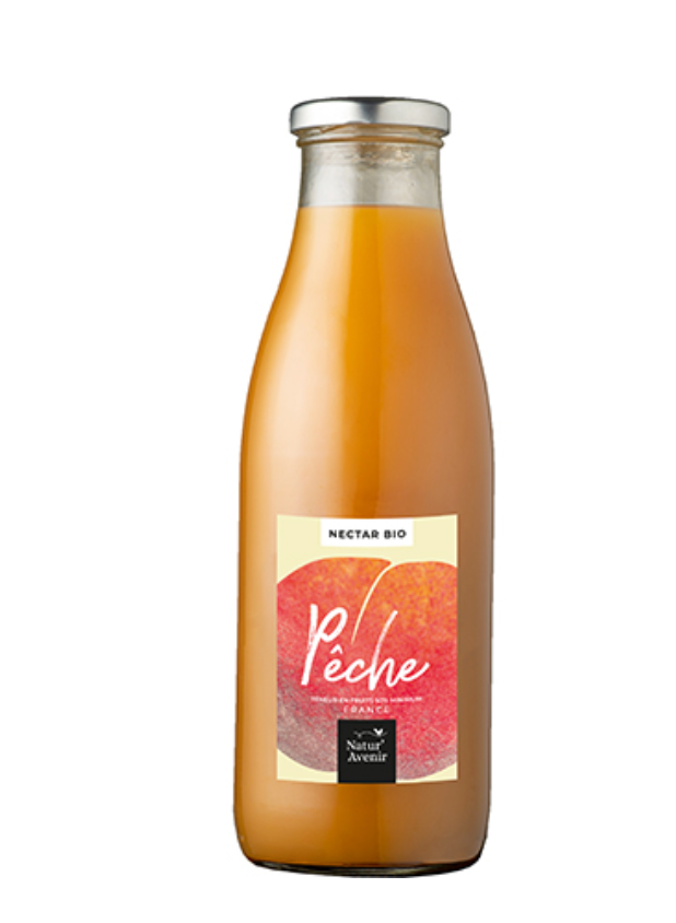 Nectar de Pêche bio NATUR'AVENIR 75 cl