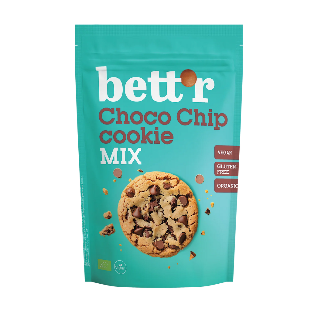 Préparation pour Cookie aux pépites de chocolat bio et sans gluten BETT'R 300 g