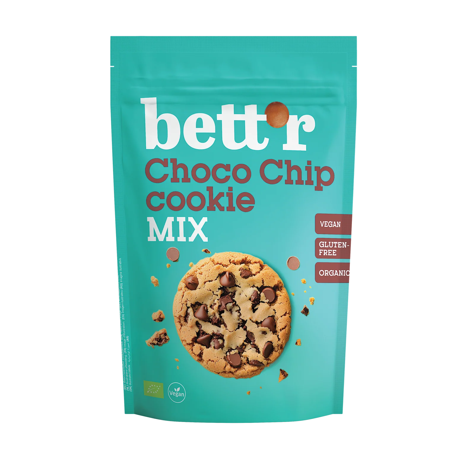 Préparation pour Cookie aux pépites de chocolat bio et sans gluten BETT'R 300 g