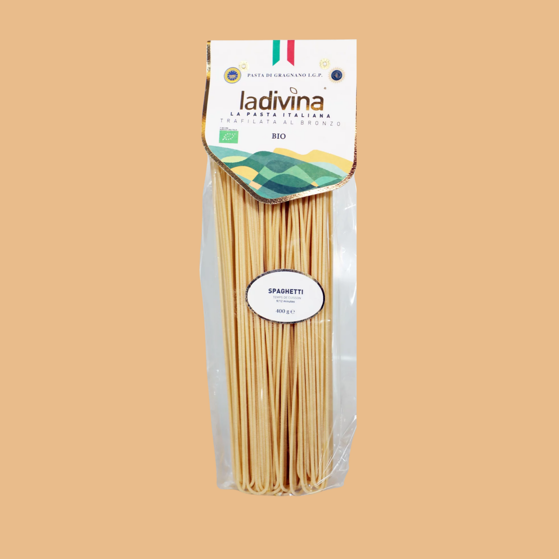 Spaghetti IGP Gragnano bio LA DIVINA 400 g