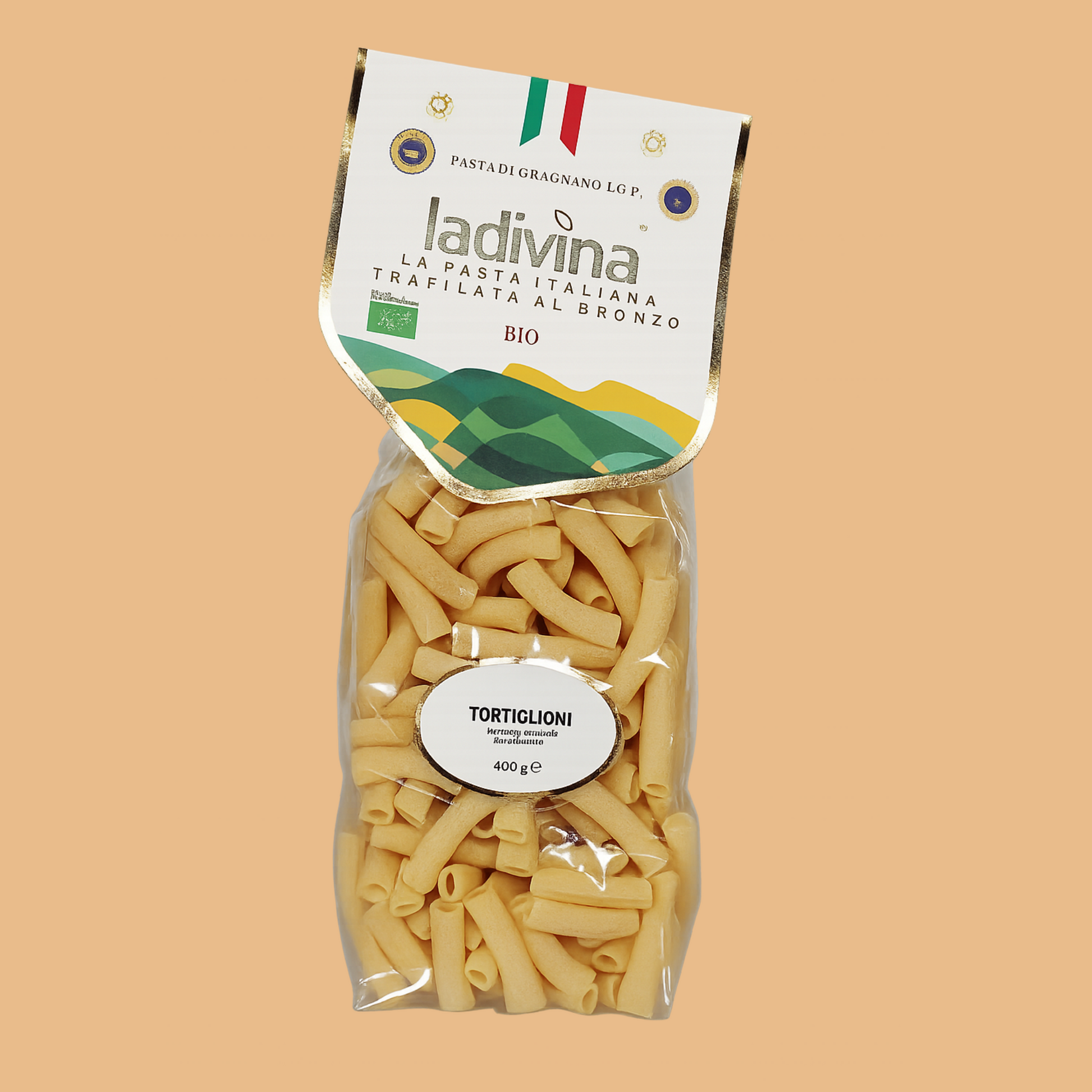 Tortiglioni IGP Gragnano bio LA DIVINA 400 g