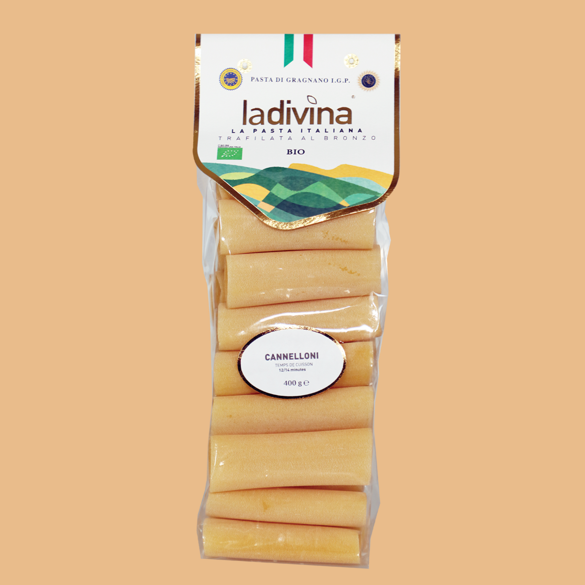 Cannelloni IGP Gragnano bio LA DIVINA 400 g
