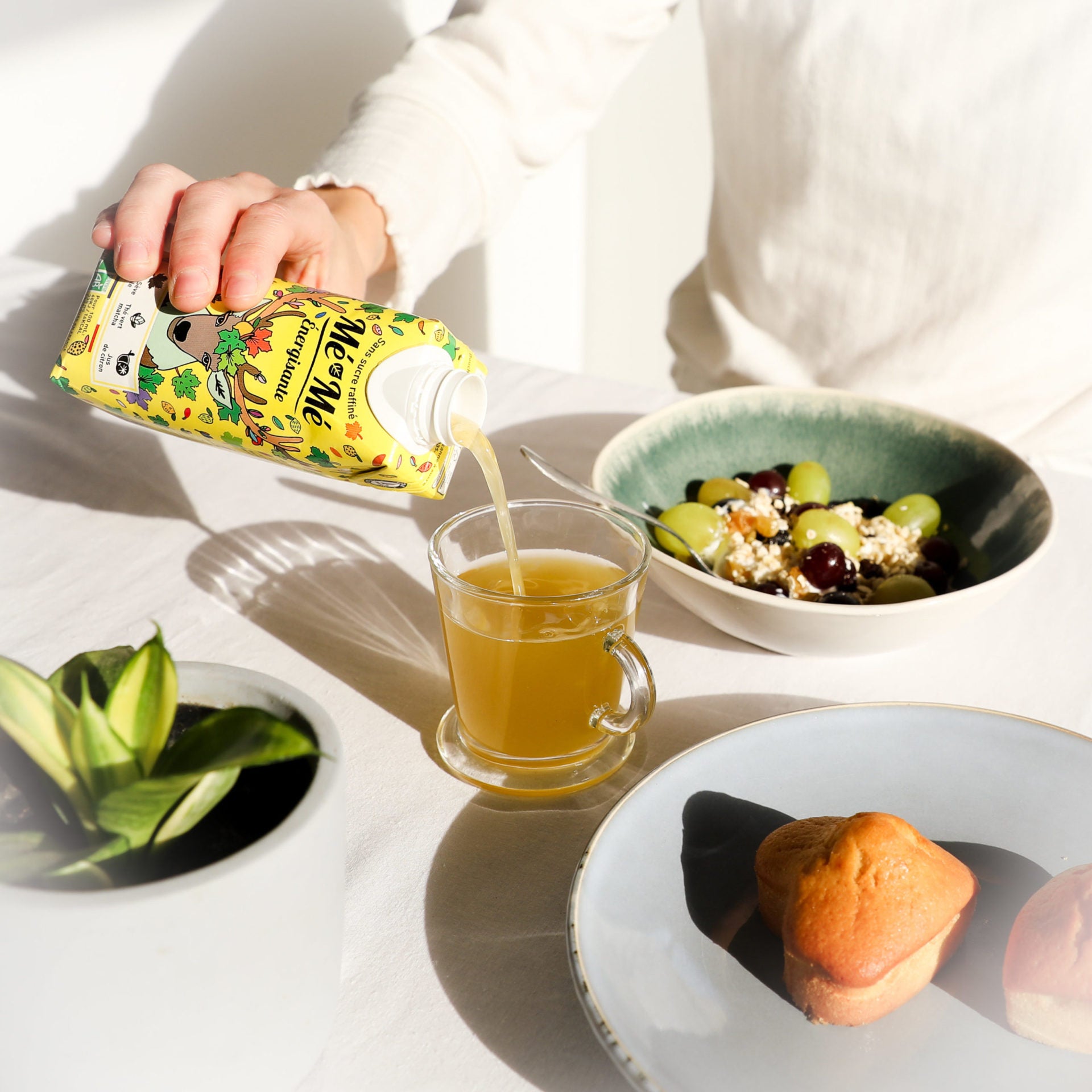 Thé Vert Citron bio MÉMÉ 33 cl