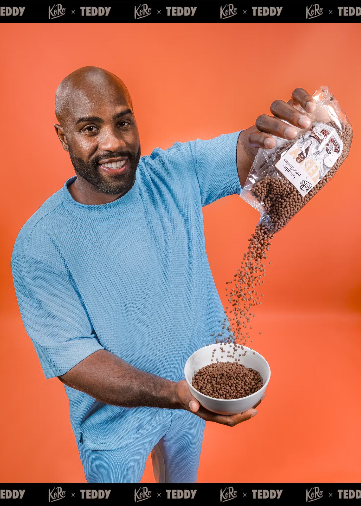 Crispies Protéinées au cacao by Teddy Riner KORO 250 g