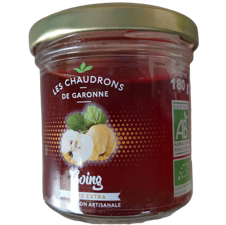 Gelée de Coing bio LES CHAUDRONS DE GARONNE 180 g