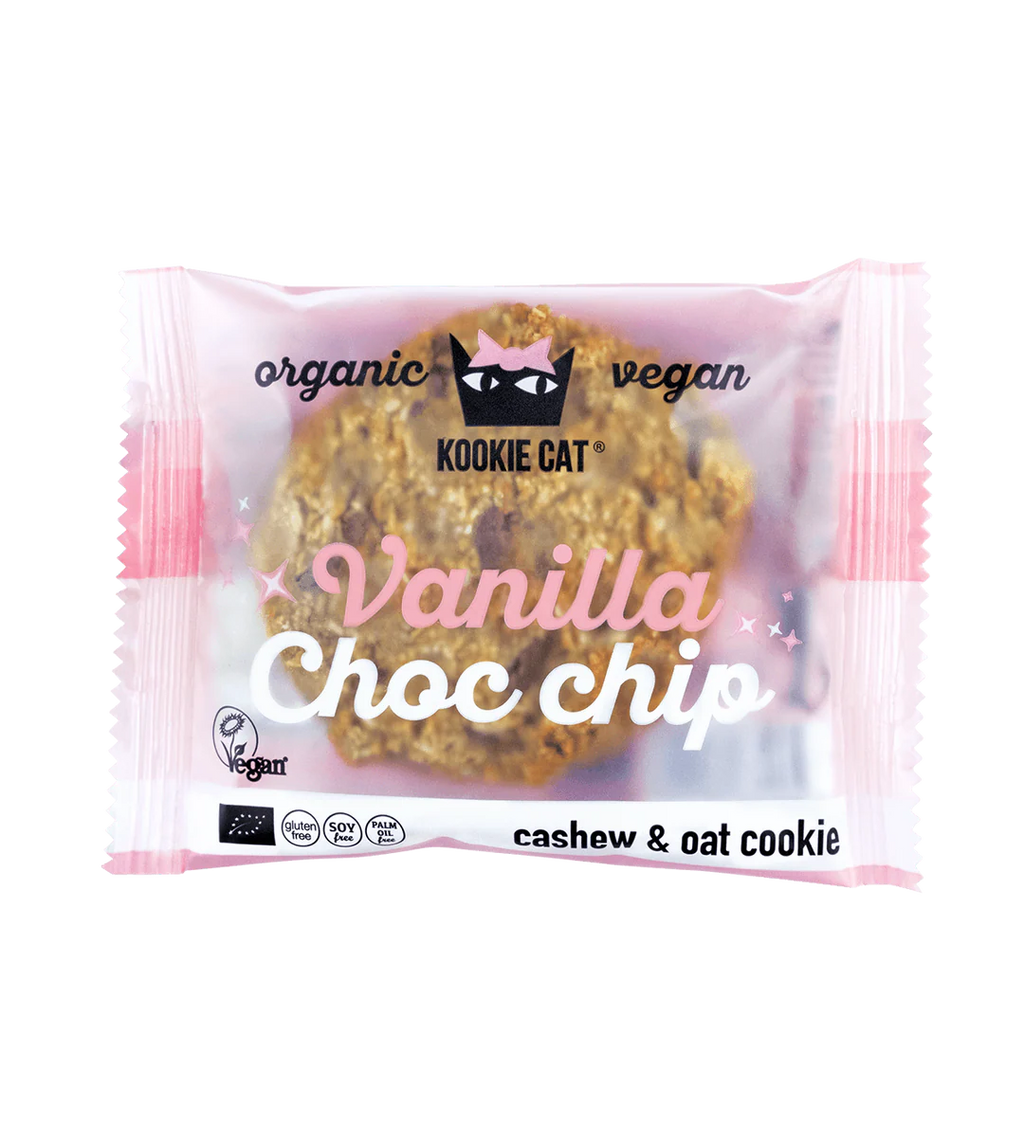 Cookie Vanille bio, vegan et sans gluten KOOKIE CAT 50 g