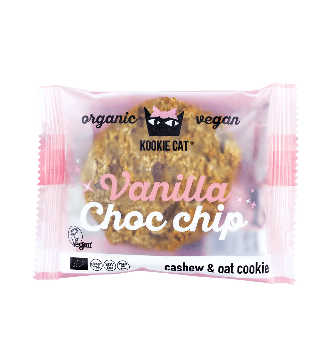 Cookie Vanille bio, vegan et sans gluten KOOKIE CAT 50 g