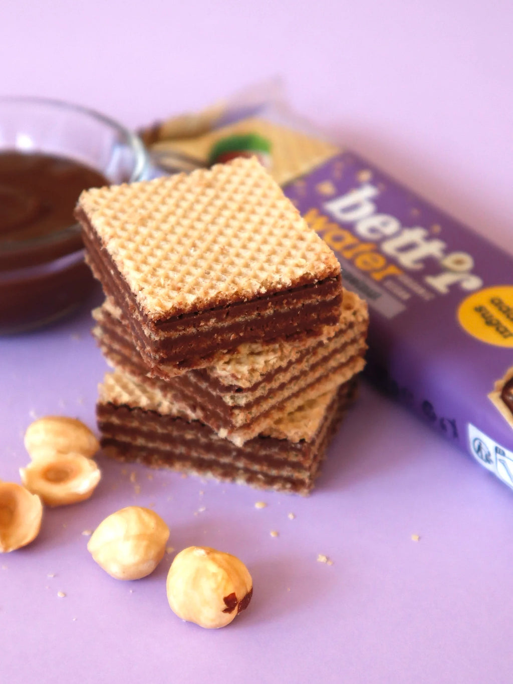 Gaufrette Cacao Noisette bio et vegan BETT'R 30 g