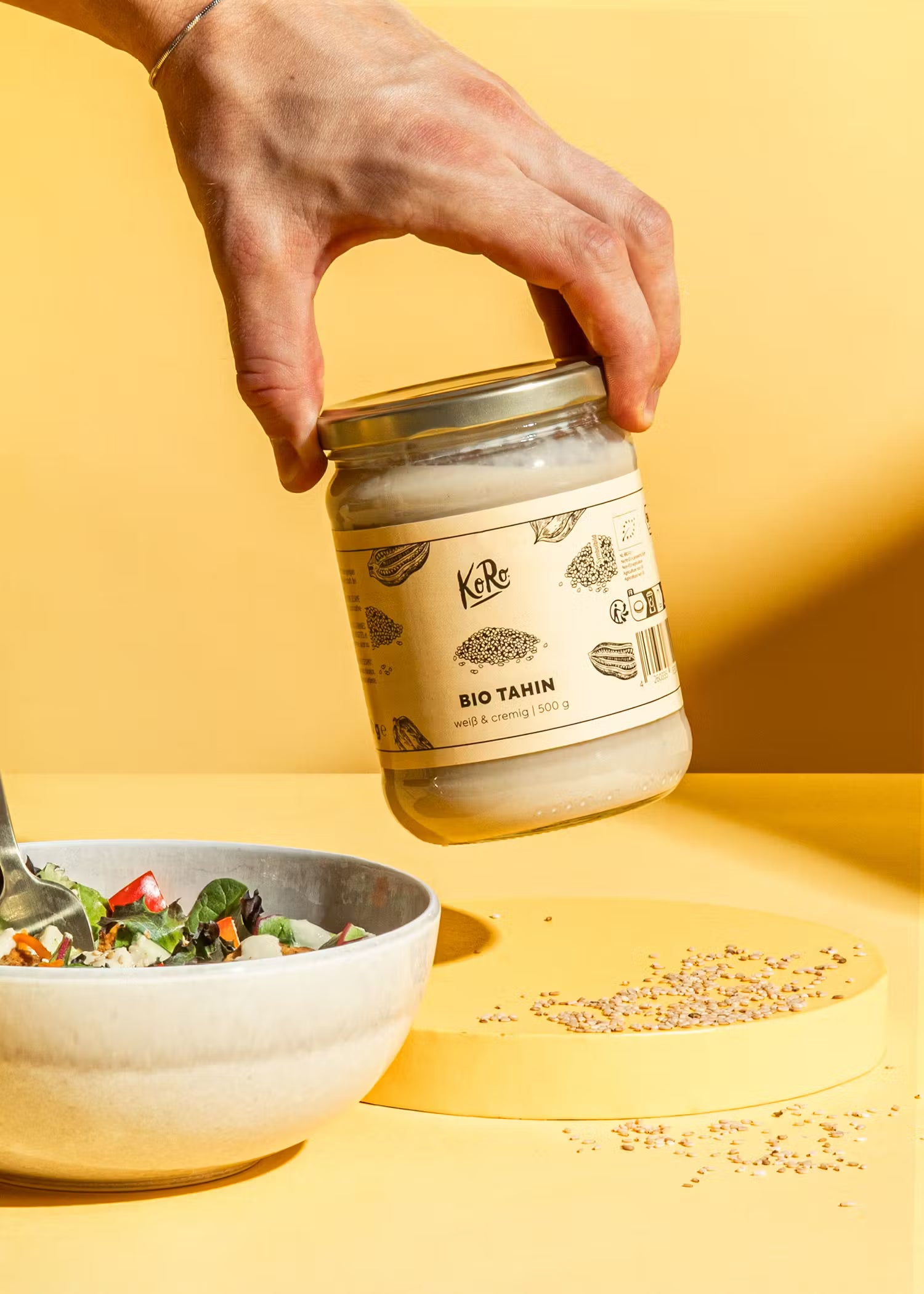 Purée de sésame tahin bio KORO 500 g