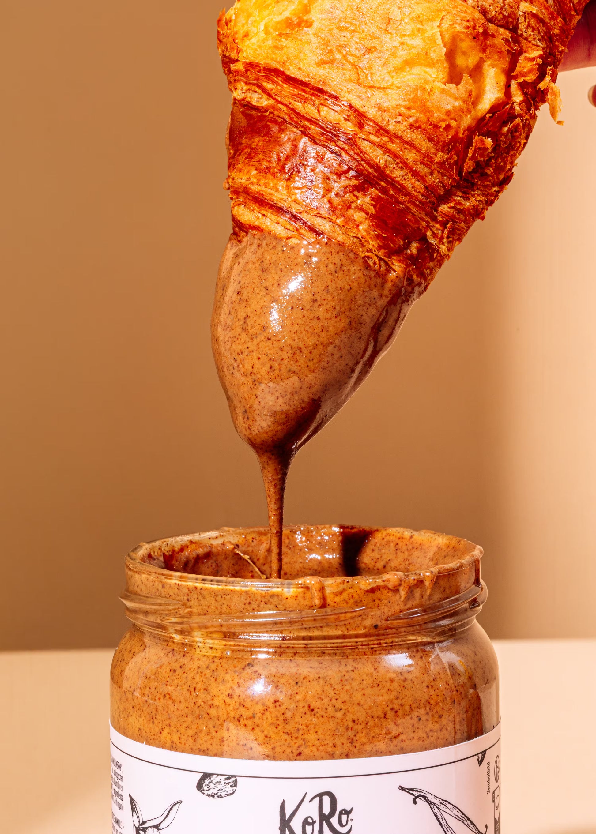 Purée vegan d'amandes cannelle-vanille bio KORO 500 g