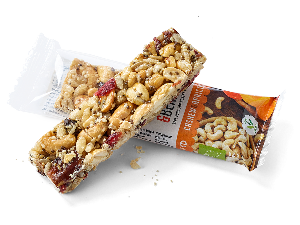 Barre aux Noix de Cajou & Abricot bio NUTS & BERRIES 30 g