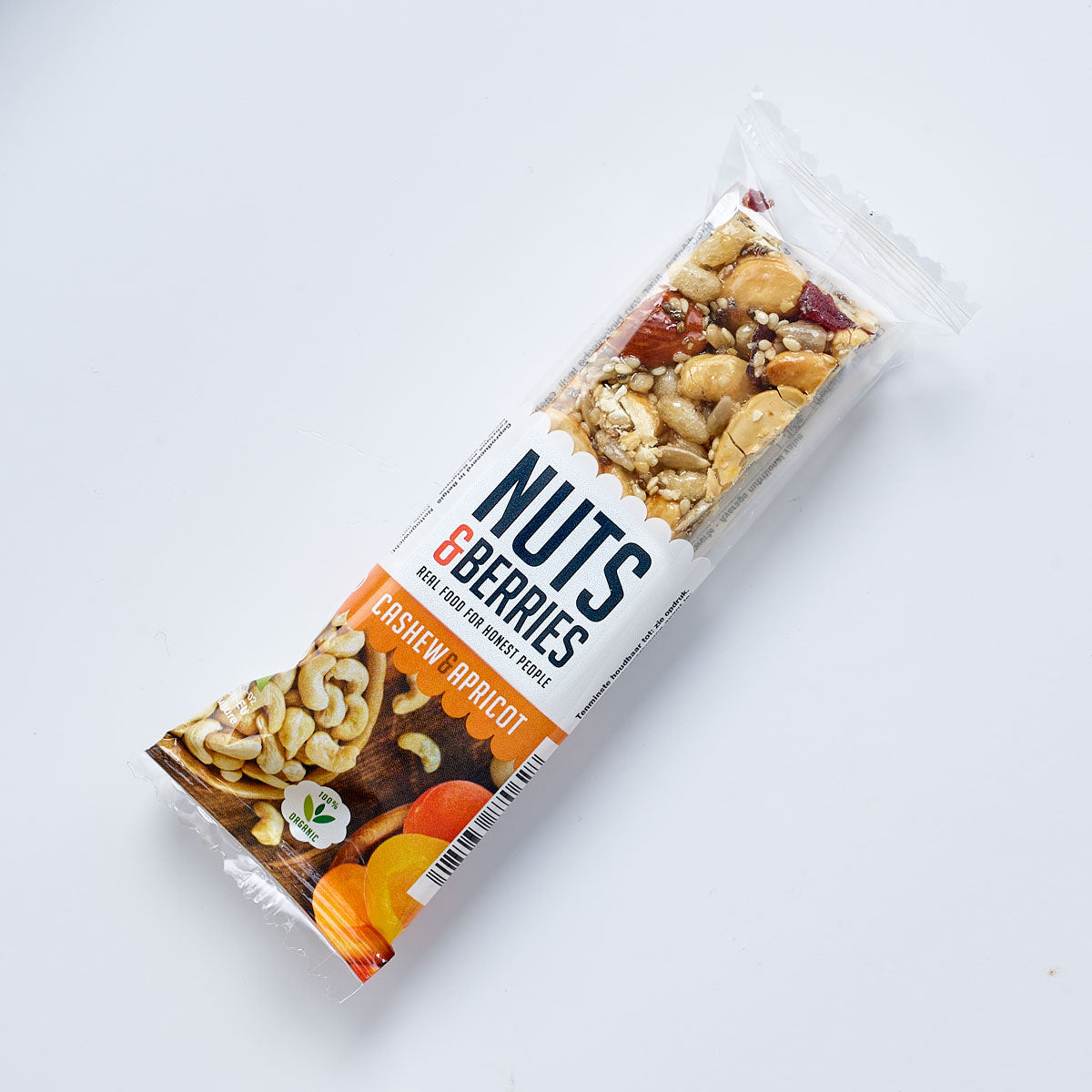 Barre aux Noix de Cajou & Abricot bio NUTS & BERRIES 30 g